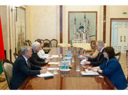 Борис Грызлов встретился с главой Комитета по внешним связям Санкт‑Петербурга Евгением Григорьевым.