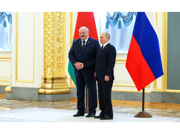 Заседание Высшего Государственного Совета Союзного государства России и Беларуси.