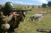 В Киргизии 75-летие Панфиловской дивизии отметили реконструкцией битвы у Дубосеково